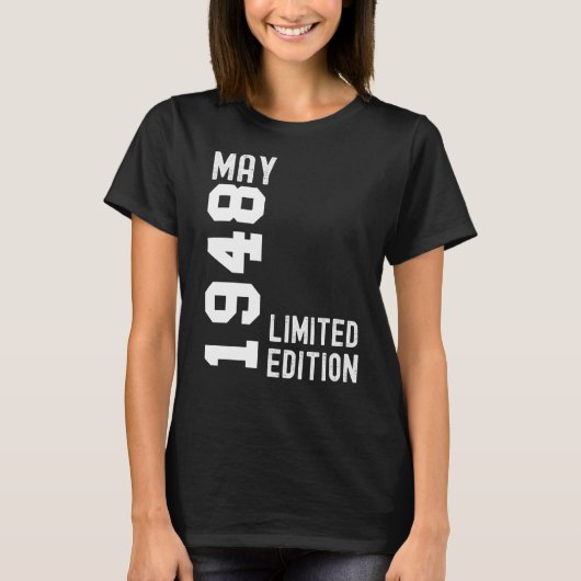 1948 Happy Birthday Party T-shirt (Voorkant)