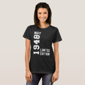 1948 Happy Birthday Party T-shirt (Voorkant volledig)