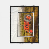 1948 Hoesje gelijkstroomtractorventilator Fleece Deken (Voorkant)