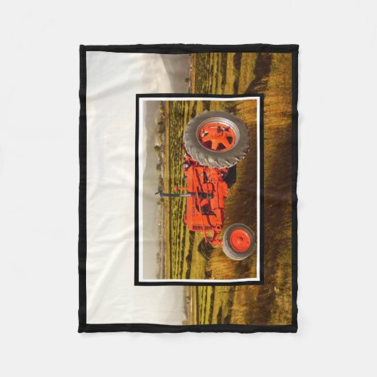 1948 Hoesje gelijkstroomtractorventilator Fleece Deken (Voorkant)