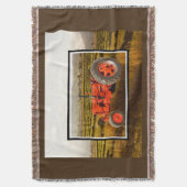  1948 Hoesje gelijkstroomtrekker Cozy Throw Blanke Deken (Voorkant Verticaal)