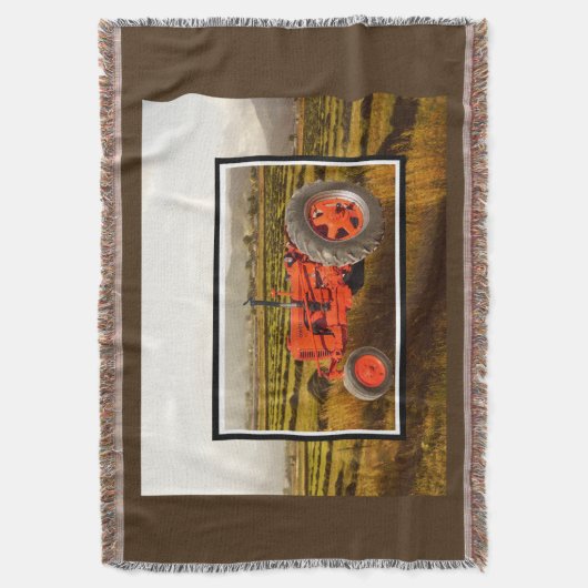  1948 Hoesje gelijkstroomtrekker Cozy Throw Blanke Deken (Voorkant Verticaal)