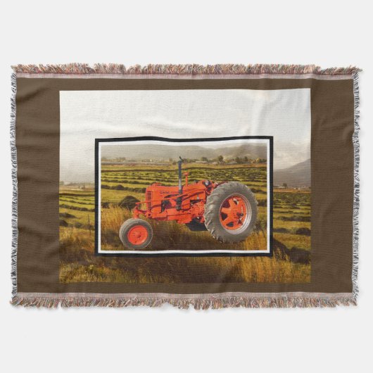  1948 Hoesje gelijkstroomtrekker Cozy Throw Blanke Deken (Voorkant)