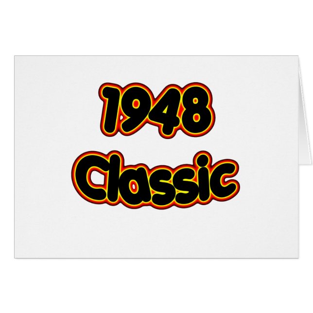 1948 Klassiek (Voorkant Horizontaal)