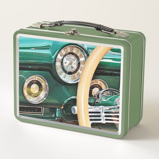 1948 Klassiek Autodashboard (Voorkant)