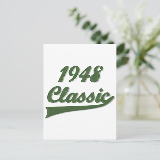 1948 Klassiek Briefkaart (Staand voorkant)