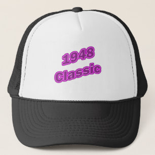 1948 Klassiek Paars Trucker Pet