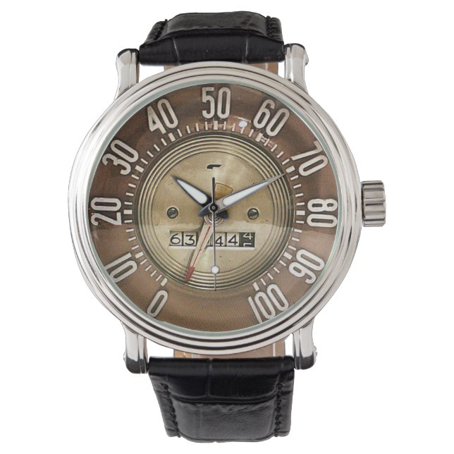 1948 Klassieke Autosnelheidsmeter Horloge (Voorkant)