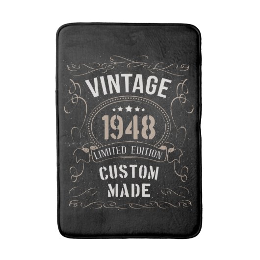  1948 Limited Edition Custom made Badmat (Voorkant Verticaal)