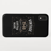  1948 Limited Edition Custom made Case-Mate iPhone Case (Achterkant (horizontaal))