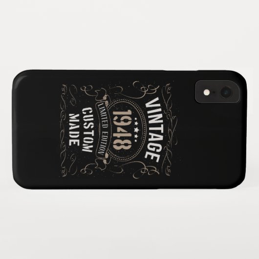  1948 Limited Edition Custom made Case-Mate iPhone Case (Achterkant (horizontaal))