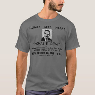 1948 Republikein Thomas Dewey voor President T-shirt