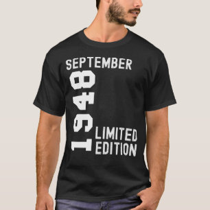 1948 September Happy Birthday Party T-shirt