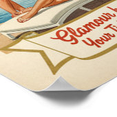 1948 Vintage Aqua Belle Swimwear Advertising Poster (Hoek)