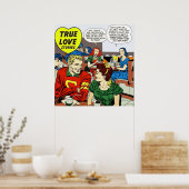 1948 Young Romance 4 Hoesje van Jack Kirby Poster (Keuken)