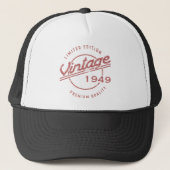 1949 Birthday Premium Quality Trucker Pet (Voorkant)