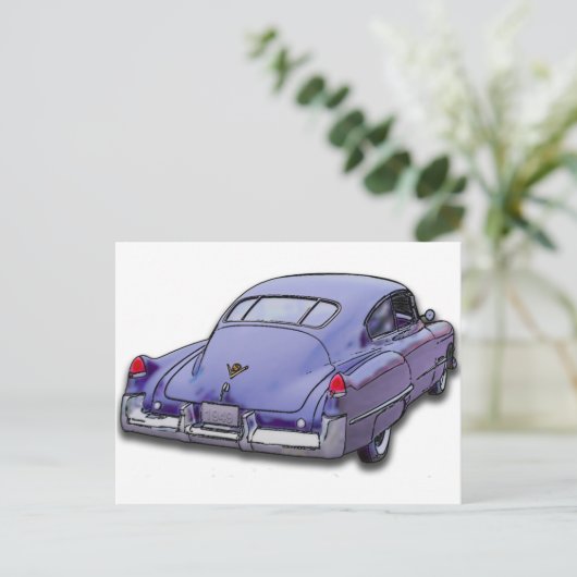 1949 Cadillac Sedanette Briefkaart (Staand voorkant)