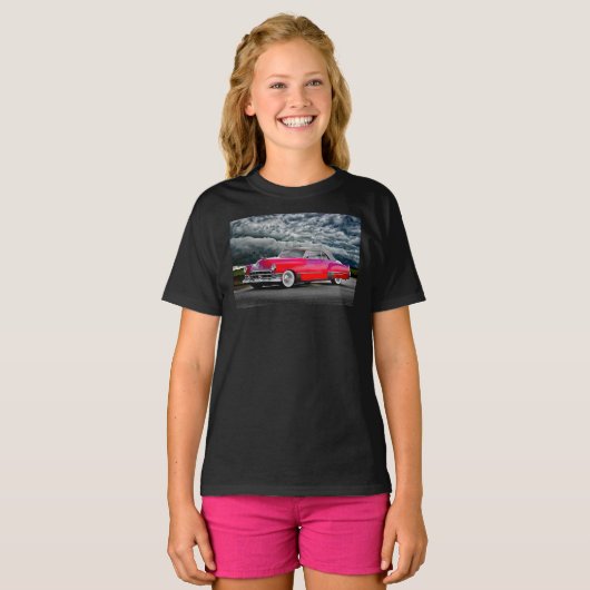 1949 Cadillac Series 62 Converteerbaar Classic T-S T-shirt (Voorkant volledig)