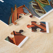 1949 Corfu Greece Travel poster Legpuzzel (Zijkant)