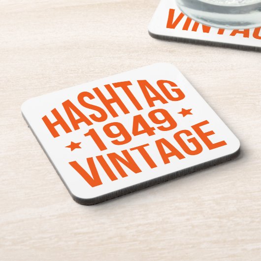 1949 Hashtag Bier Onderzetter (Linkerzijde)