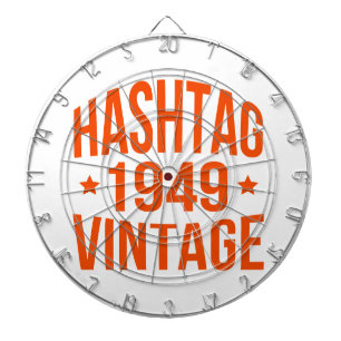1949 Hashtag  Dartbord