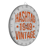 1949 Hashtag Dartbord (Voorkant Links)