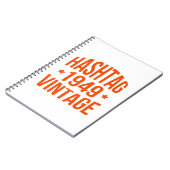 1949 Hashtag Notitieboek (Linkerzijde)