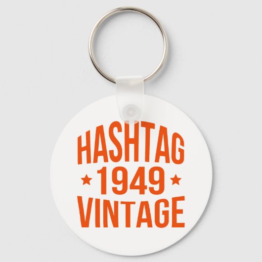1949 Hashtag Sleutelhanger (Voorkant)