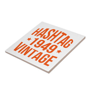 1949 Hashtag Tegeltje