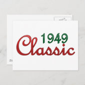 1949 Klassiek Briefkaart (Voorkant / Achterkant)