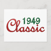 1949 Klassiek Briefkaart (Voorkant)