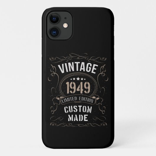  1949 Limited Edition Custom made Case-Mate iPhone Case (Achterkant)