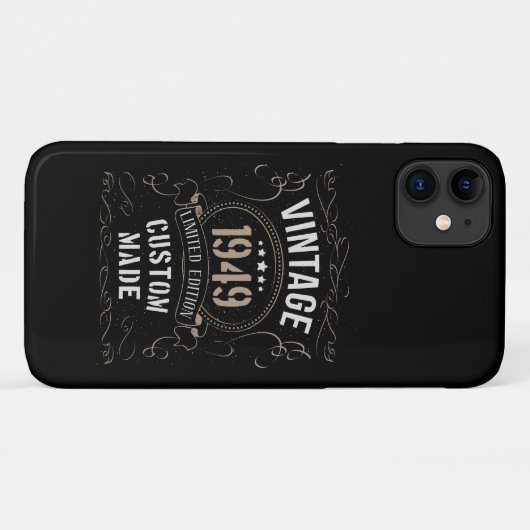 1949 Limited Edition Custom made Case-Mate iPhone Case (Achterkant (horizontaal))