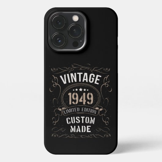  1949 Limited Edition Custom made iPhone Hoesje (Achterkant)