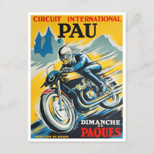 1949 races op het gebied van de motorfiets Pau Briefkaart