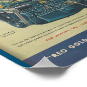 1949 REO Gold Comet Truck Engine MOTOR AD Poster (Hoek)
