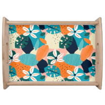 1950/1960's geïnspireerde servedienblad