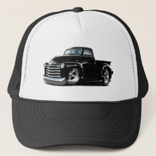 1950-52 Chevy Black Truck Trucker Pet