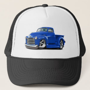 1950-52 Chevy Blue Truck Trucker Pet