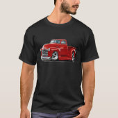 1950-52 Chevy Red Truck T-shirt (Voorkant)