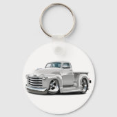 1950-52 Chevy White Truck Sleutelhanger (Voorkant)