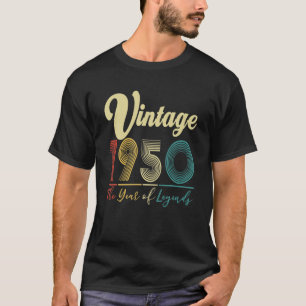 1950 72e verjaardag 72 oude Mannen van Gift W T-shirt
