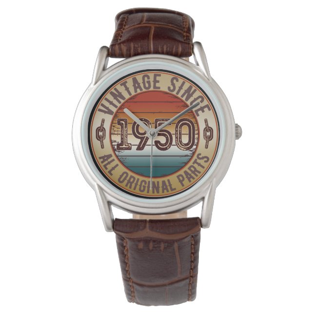  1950 alle originele onderdelen horloge (Voorkant)