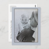 1950 Anne, Princess Royal als baby Briefkaart (Voorkant / Achterkant)