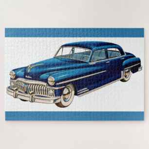 1950 Blue DeSoto Legpuzzel