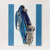 1950 Blue DeSoto Legpuzzel (Verticaal)