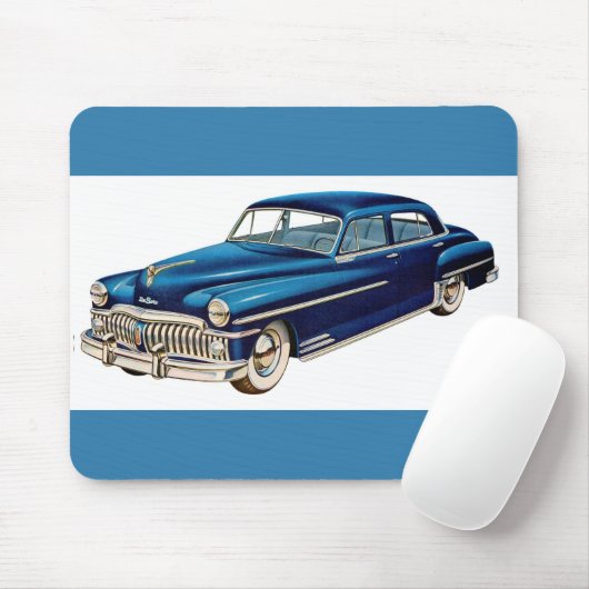 1950 Blue DeSoto Muismat (Met muis)