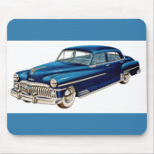 1950 Blue DeSoto Muismat (Voorkant)
