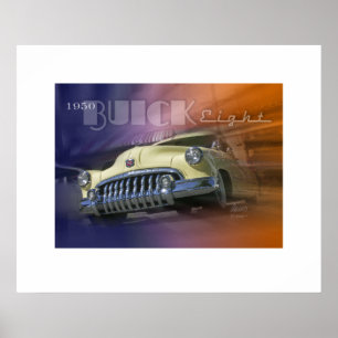 1950 Buick Eight Poster