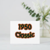1950 Classic Kaart (Staand voorkant)